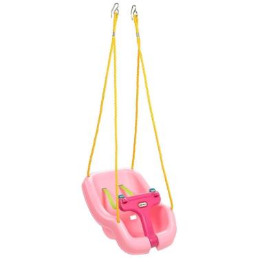 Imagem de Balanço 2 em 1 para Bebês e Crianças de 9 Meses a 4 Anos, LITTLE TIKES 642708, Rosa
