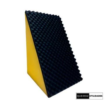 Imagem de Encosto Triangular Terapêutico Travesseiro Para Encostar - Multiuso - 