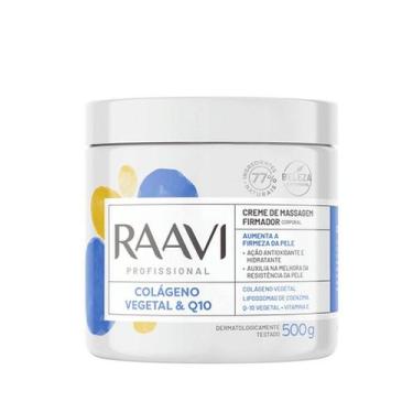 Imagem de Creme de Massagem Colágeno e Q-10 Raavi 500g