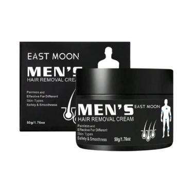 Imagem de Creme Depilatório Masculino De Aloe Vera Indolor Nutritivo Não Irritan