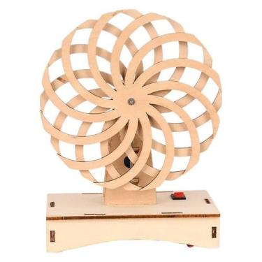 Imagem de Kit de experimentos científicos Wooden Optical Illusion Window Kids - 