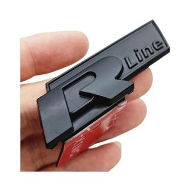 Imagem de Emblema De Logo De Carro Em Metal 3D Para VW Golf R R32 MK7 MK7.5 MK8 