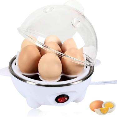 Imagem de Cozedor Elétrico Vapor Cozinha Multi Funções Ovos Egg Cooker - Variada M7MIX