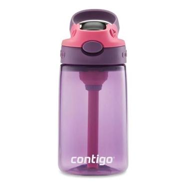 Imagem de Garrafa Infantil Contigo Squeeze Kids 414ml Rosa E Roxo