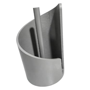 Imagem de Fxzqgnh Porta-papel Toalha para Sala de Estar, Suporte de Madeira para Toalhas, Porta-papel Higiênico, Decoração para Casa, Cinza