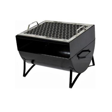 Imagem de Churrasqueira Praia Campo Aço Carbono E Grelha Fe 36X30X24Cm