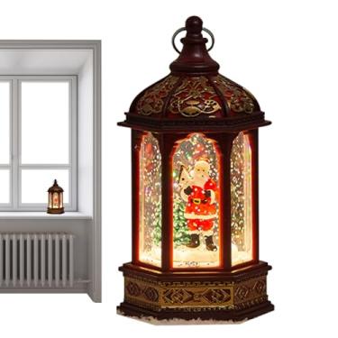 Imagem de Rrlihjgu Globo de Neve Outonal, Globos de Neve Decoração de Natal Iluminado, Decoração com Luz para Casa de Escritório Reuniões de Festas e Feriados