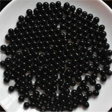Imagem de Bolinhas de Gel que Crescem na Água Ideal para Decoração de Vasos Festas, Plantas e Artesanato 20g cada - Brucaro Prime (Preto)