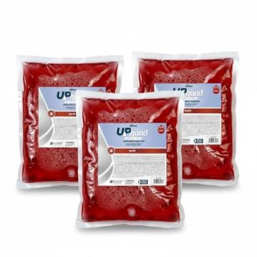 Imagem de Kit 3 Refil Sabonete Espuma 600ml Buriti Up Hand Bag s/Válvula - UPPRO
