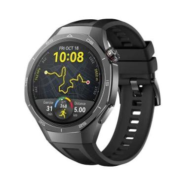 Imagem de Pulseira De Silicone Macia De 46mm Para Relógio Huawei Watch GT5 GT6 p