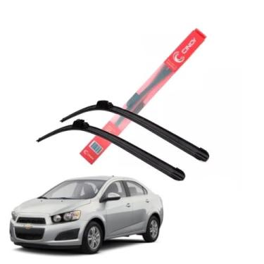 Imagem de Jogo Palheta Limpador De Parabrisa Sonic 2012 2013 2014 Encaixe específico