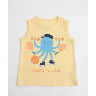 Imagem de Regata Infantil Marisa Tam 1 a 3 Amarelo-66192, Amarelo, 1