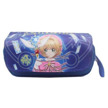 Imagem de Estojo para lápis Cards Captors Sakura Anime Poliéster 20x10x7,5cm - y