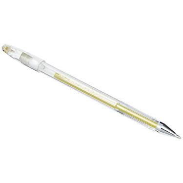 Imagem de Caneta Gel Metalic 0, 7mm. Ouro , Caixa com 12 Molin, Multicor