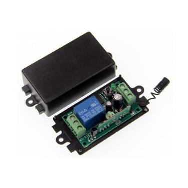 Imagem de DC9V 24V 1 controle 4 canais 1CH controle remoto sem fio sistema de controle de acesso ventilador de teto (2.433 MHZ_12V)