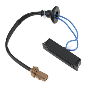 Imagem de ECSiNG Interruptor de liberação da tampa do porta-malas 25380-ED000 compatível com Nissan Altima Versa Murano compatível com Infiniti M35h substituição do botão traseiro da bota