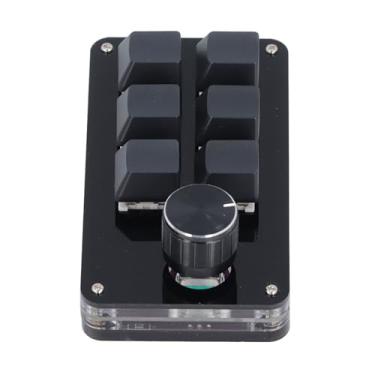 Imagem de AUNMAS Mini Teclado Mecânico Macro para Jogos, Mini Teclado USB Ergonômico Com Botões Personalizados para Jogos e Uso Em Escritório