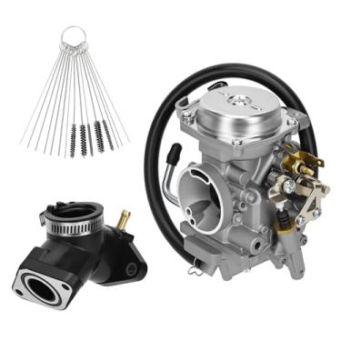 Imagem de JAVIK Carburador Carburador Assy e Coletor de Admissão Bota para Yamaha Route 66 XV250Virago V-star 250 XV250 1988-2024 O.E.M# 3BG-14900-01-00
