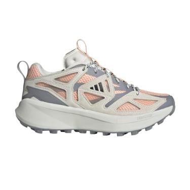 Imagem de adidas Tênis feminino Kantai Trail, Coral pó/preto/cinza órbita, 36