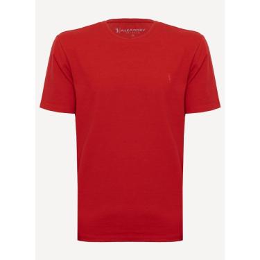 Imagem de Camiseta Aleatory Stretch Vermelha-Masculino
