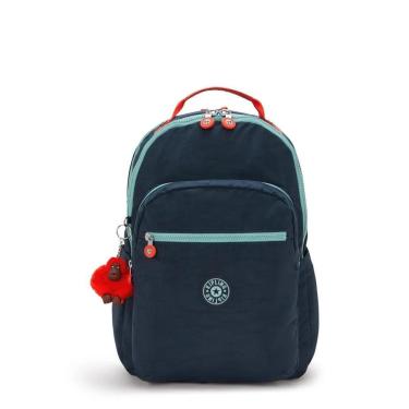 Imagem de Mochila Kipling Seoul Lap Cosmo Blue C-Feminino