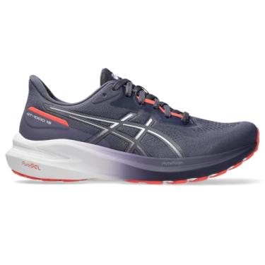 Imagem de ASICS Tênis de corrida feminino GT-1000 13, Nevoeiro índigo/branco, 34