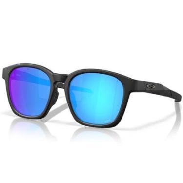 Imagem de Óculos de Sol Oakley Shackle Matte Black Prizm Sapphire-Masculino