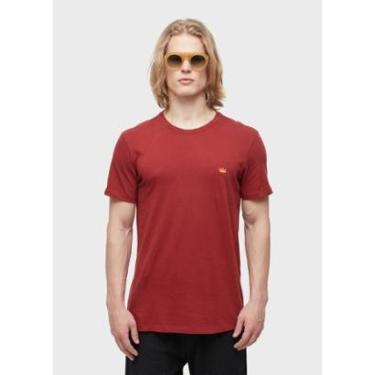 Imagem de T-shirt soft used gold crown OSKLEN-Masculino