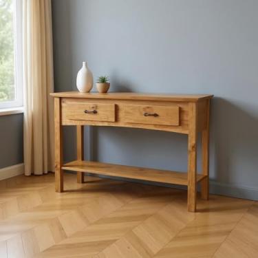 Imagem de Aparador Buffet Balcão Retrô em Madeira Maciça Rústico