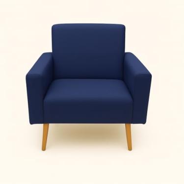 Imagem de Taty Capas e Confecções, Capa Poltrona Sala. Cor:Azul-escuro