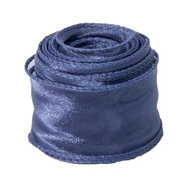 Imagem de Fita de organza rabo de peixe de 9,8 m, fita transparente de tecido de 4 cm de largura para fazer joias faça você mesmo, laços de cabelo, flores, guirlanda de Natal, decorações de casamento