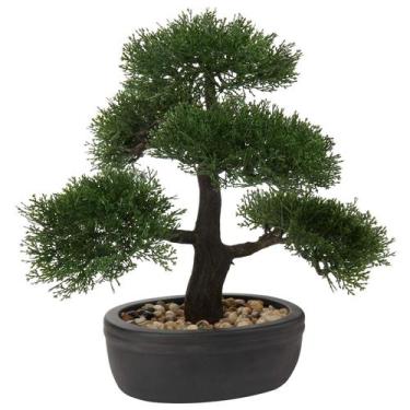 Imagem de Árbol Bonsái Artificial Briful Junípero 36 cm Verde Decorativo