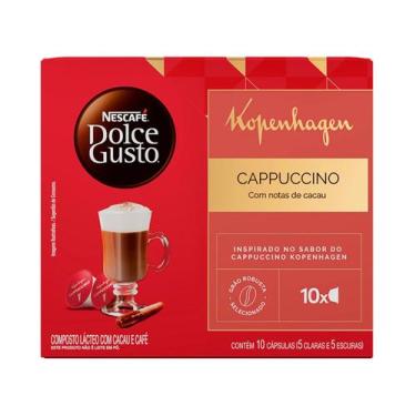 Imagem de Cápsula de Café Cappuccino com Notas de Cacau Nestlé Robusta Kopenhage