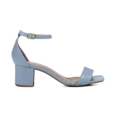 Imagem de Sandália Viviane - Jjojo Shoes And Bags, Azul, 37