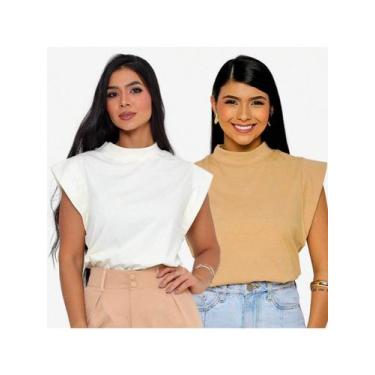 Imagem de KIT 2 Unidades Camiseta Muscle Tee Regata Ampla de Ombreira - Audax, O