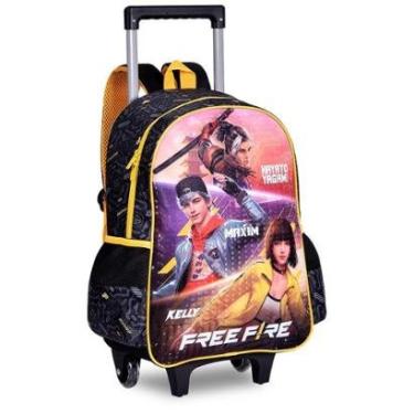 Imagem de MOCHILA FREE FIRE DE CARRINHO 16 REF FR24092K-Masculino