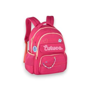 Imagem de Mochila de Costas Escolar Luluca Infantil Juvenil Clio-Feminino