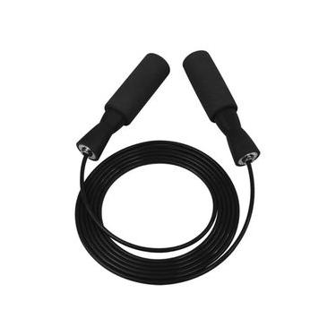 Imagem de Corda de Pular Speed Rope, Rolamento Profissional, Giro Suave, Cabo Revestido, Não Embola, Leve e Resistente, 3 Metros