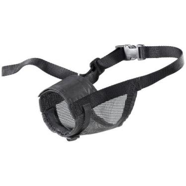 Imagem de Focinheira Cães Nylon Aerado Muzzle Net Grande Ferplast