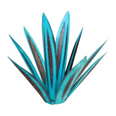 Imagem de Escultura de Jardim Metal Agave Ornament Estátua Decoração Planta Interior Manutenção Fácil Design Único