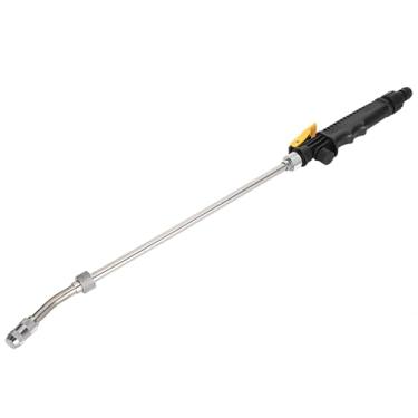 Imagem de Aoresac Pulverizador de água de Alta Pressão Ajustável para Jardim de Carros, Alça Ergonômica e Destacável, Instalação e Uso Fácil, Material de Metal+plástico, 58 Cm de Comprimento,