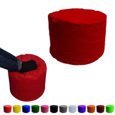 Imagem de Puff Apoio De Pés Peseira Descanso Ergonômico Com Enchimento - Mercadã