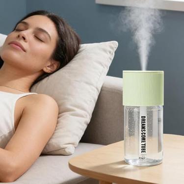 Imagem de Difusor sem água para óleo essencial, dispensador de névoa fina transparente, mini difusor de perfume de bateria para quarto, casa, carro, spray hidratante e aromatizador de quarto - Essencial para