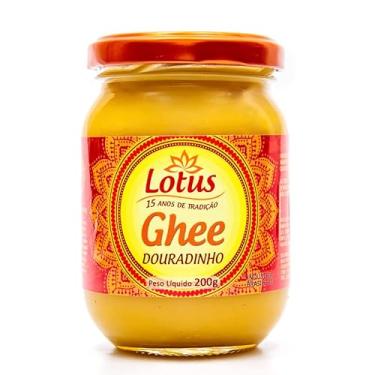 Imagem de Ghee Douradinho Lotus 200g - Manteiga Clarificada Zero Lactose
