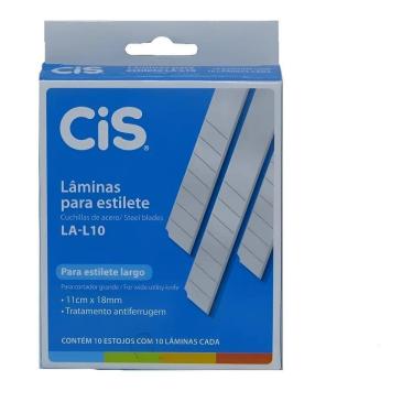 Imagem de Lamina De Estilete Larga Cis - Caixa Com 100 Un