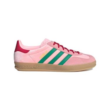 Imagem de adidas Originals Tênis feminino Gazelle, Cougrn/Glopnk, 39