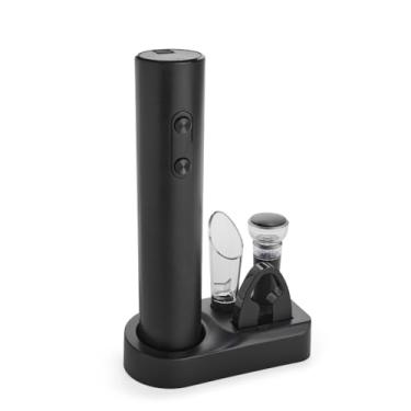 Imagem de Kit Vinho 5 Peças com Saca-Rolhas Elétrico, Dosador e Corta-Lacre