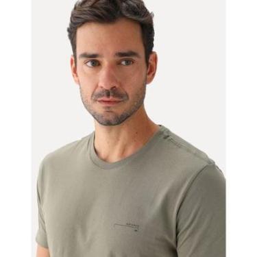 Imagem de Camiseta Aramis Masculina Estampa Assinatura Peito-Masculino