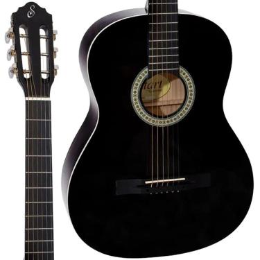Imagem de Violão Giannini S14 Acústico Aço Acústico Preto