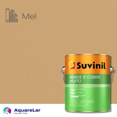 Imagem de Rende & Cobre Muito Suvinil Fosco 3,2L, MEL